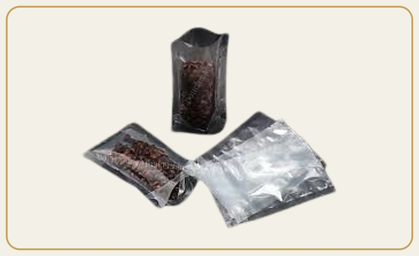 Clear pouch bags