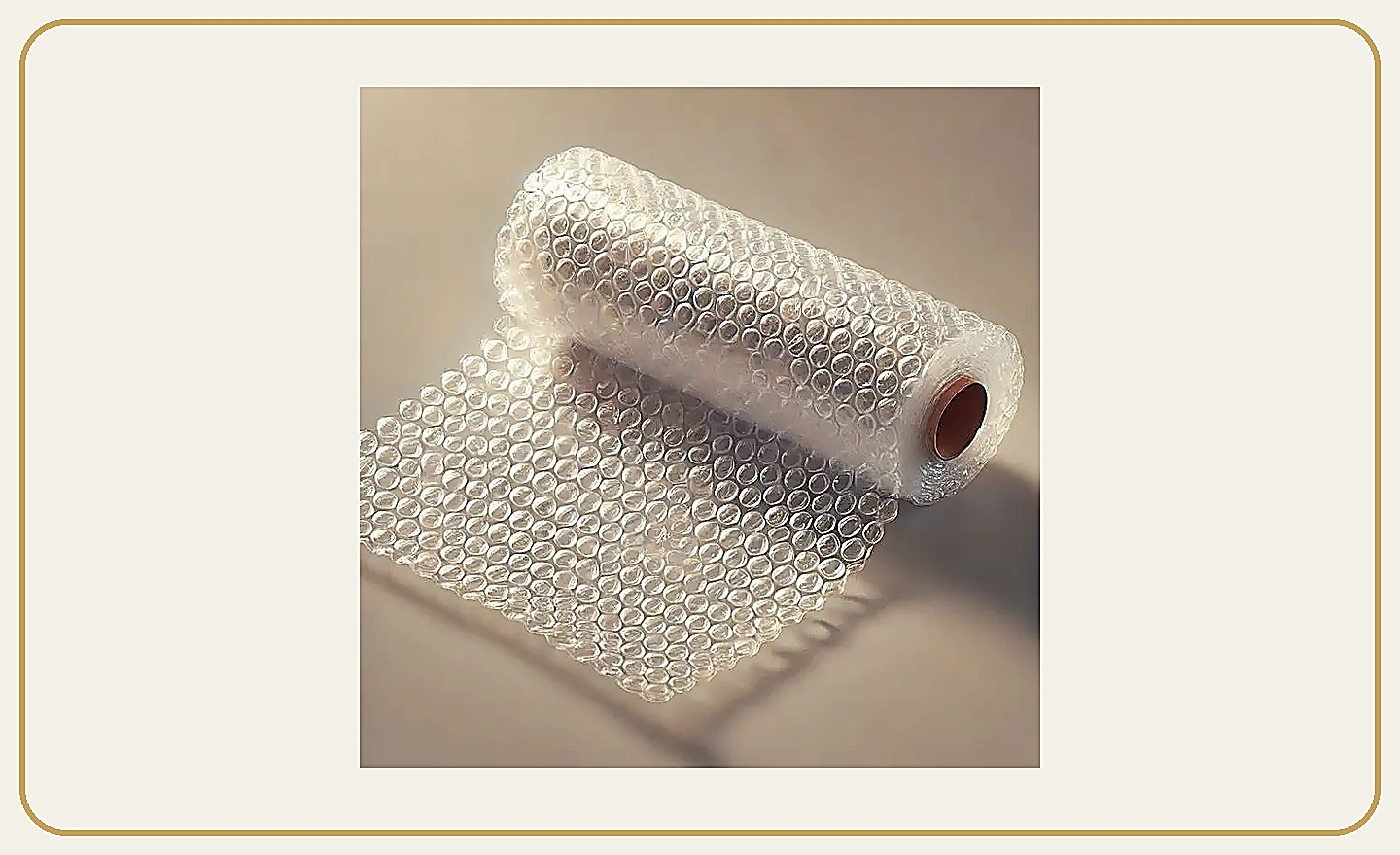 Foil-backed bubble protection