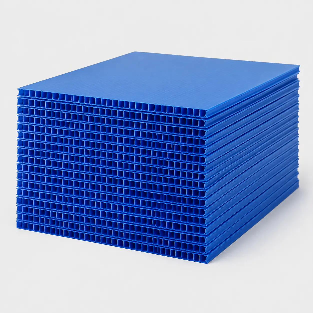 Blue PP sheets