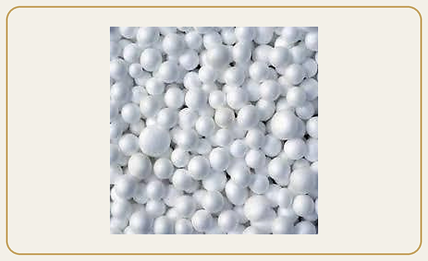 Thermocol beads & chips