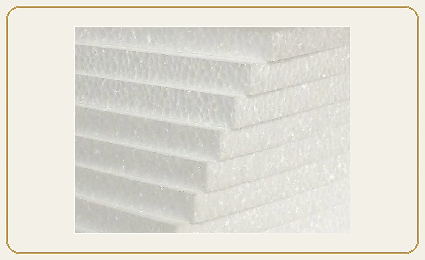 Thermocol sheets